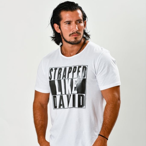 Men WhiteStrapped Like David tee - Picture 6 of 9